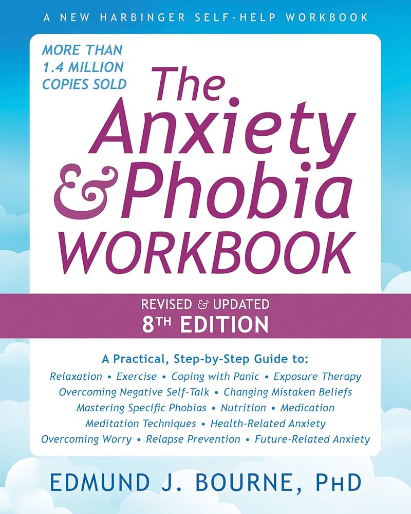 The Anxiety and Phobia Workbook audiobook cover