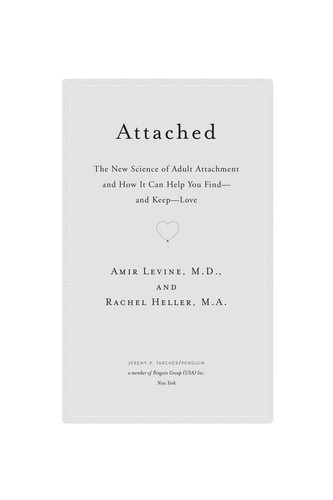 Attached: The New Science of Adult Attachment audiobook cover