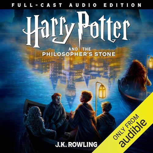 Harry Potter Philosopher's Stone Full-Cast Edition audiobook cover