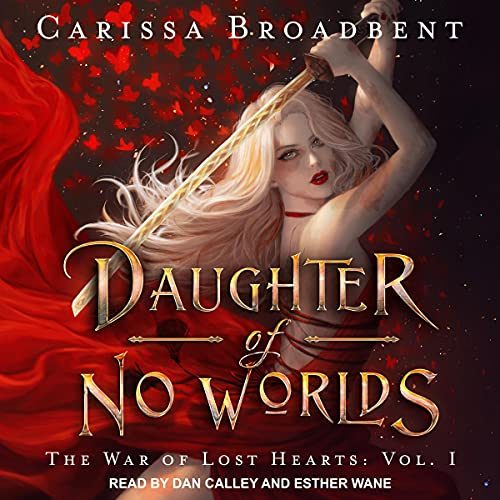 Daughter of No Worlds audiobook cover by Carissa Broadbent