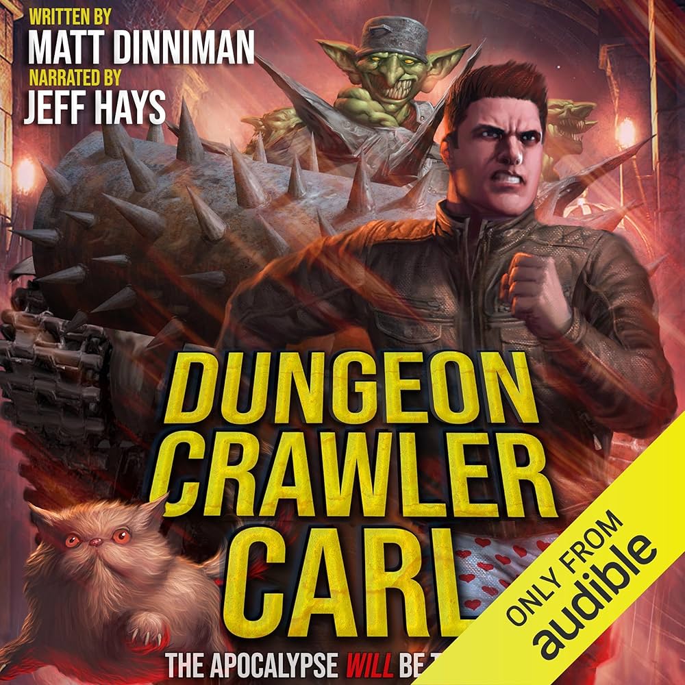 Dungeon Crawler Carl audiobook cover