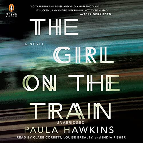 The Girl on the Train audiobook cover by Paula Hawkins