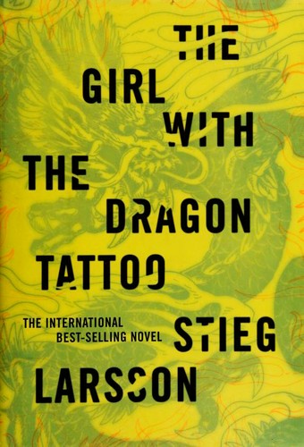 The Girl with the Dragon Tattoo audiobook cover