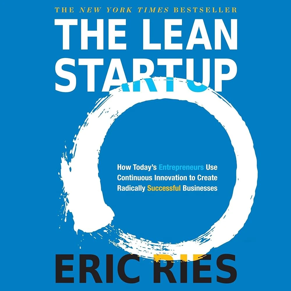 The Lean Startup by Eric Ries audiobook cover