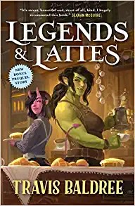 Legends & Lattes audiobook cover