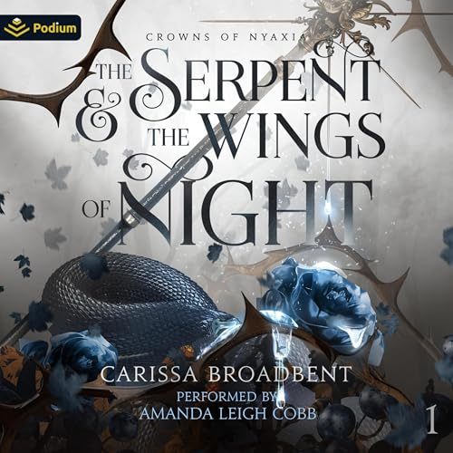 The Serpent and the Wings of Night audiobook cover by Carissa Broadbent