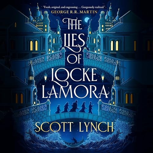 The Lies of Locke Lamora audiobook cover by Scott Lynch