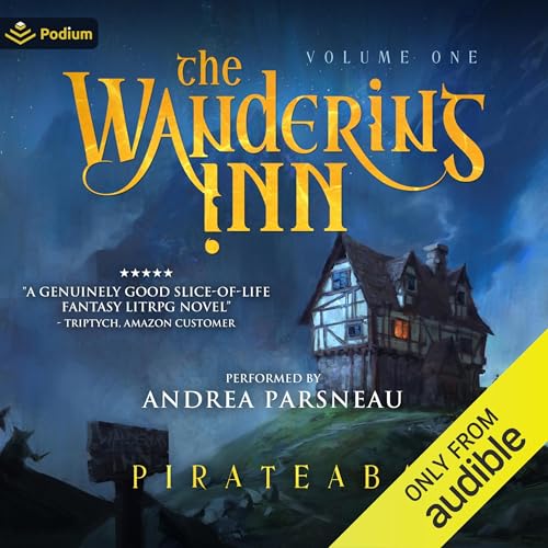 The Wandering Inn Book 1 audiobook cover by pirateaba